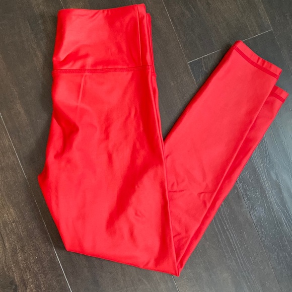 ZYIA Pants - Red metallic Zyia light n tight